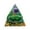 colorC, variant on KGOTA 5 CM Crystal Pyramid Crystal Pyramid Figure Attract Wealth Lucky Pyramid Desk Ornament Reduce Stress Healing Crystal Pyramid Feng Shui Crafts for Home Office