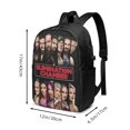 thumbnail image 3 of 17in Wres-Tler W-W,E Backpack With USB Charging Port Large Bookbag Travel Laptop Bag For Adult, 3 of 8