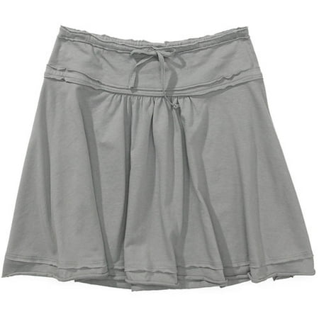 Juniors Raw-Edge Skirt