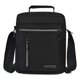 thumbnail image 1 of Bolso de lona para hombre, bolso de hombro de viaje de negocios, bolso de mano de gran capacidad (negro), 1 of 5