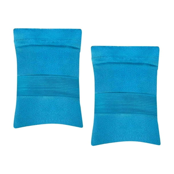 Bolsa para quitar arena de 2 piezas con banda elástica, guante suave y portátil para limpiar arena. Pequeño