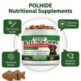 thumbnail image 3 of POLHIDE Allergy Probiotic Chews for Dogs, Yeast & Itch Relief, Skin Coat & Gut Health, 3 Billion CFU, Pork Flavor, 120 Count, 3 of 12