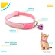 thumbnail image 4 of Collar Para Mascota Ajustable Perro Gato Raza Talla Pequeña Color Rosa Tamaño Del Collar 32 X 1 Cm, 4 of 5