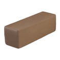 thumbnail image 2 of CarpNettore Sofa Arm Rest Pillow Couch Armrest Rectangular Booster High Density Foam Cushion Coffee, 2 of 9