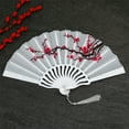thumbnail image 4 of Gumesh Folding Hand Fan for Women, Ancient Style Folding Fan 7 Inches With Tassels Opening And Closing Fan Can Be Used For Summer Fanning Home Decoration Photography Gift Household Tool Kit, 4 of 6