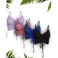 thumbnail image 2 of Pack 4 Blusas Mujer Tops Jareta Croptop Dama Canalé Mayoreo LOLE Crop Top, 2 of 5