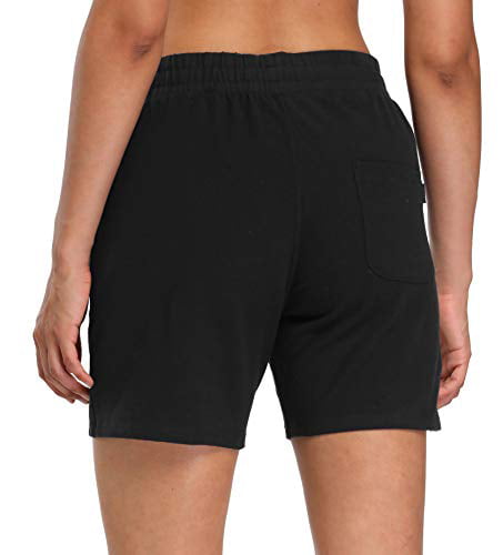 CQC Womens Active Yoga Lounge Bermuda Shorts Athletic Workout Running Pants 5/10/19 with Pockets