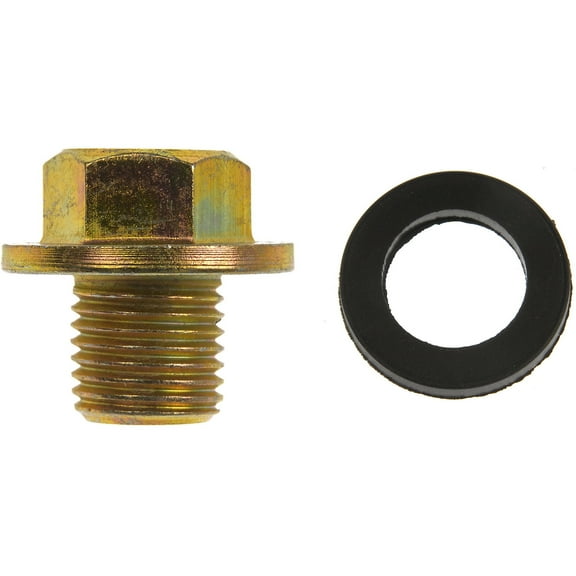 Dorman 090-038CD Engine Oil Drain Plug for Specific Models, Yellow