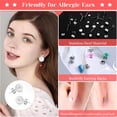 thumbnail image 4 of Kit de suministros para pendientes Thrilez 3080 piezas con ganchos, dorsos y anillos, 4 of 8