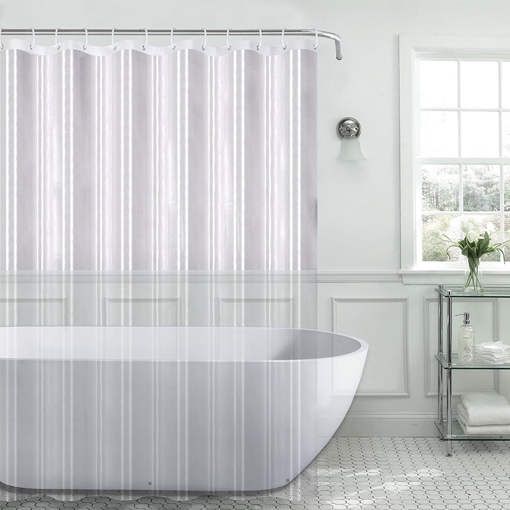 PEVA Heavyweight 8 Gauge Shower Curtain Liner 70"x72 ...