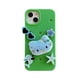 thumbnail image 1 of Funda de silicona suave para teléfono iPhone 14, 13, 12, 11, X, XR, XS, Pro Max, Mini Plus, DIY, bonito gato Kt de felpa, Hello Kitties Croc, 1 of 4