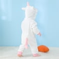 thumbnail image 3 of SILVERCELL 0-3T Baby Boys Girls Cartoon Flannel Hooded Bodysuit Playsuit One-Piece Romper Jumpsuit Homewear Outfits, 3 of 7