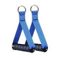 thumbnail image 3 of 2 asas de ejercicio para gimnasio, accesorios de agarre, asas de repuesto para máquina de cable, agarres de anillo en D para levantamiento de pesas,, 3 of 8