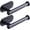 Black 2 Pieces, variant on Toilet Paper Holder,Adhesive,Matt Black,Wall Mount,Toilet Paper Roll Holder,no Drilling,Bathroom/Rv/Washroom, SUS 304 Stainless Steel, Rustproof (Black, 1 Piece)