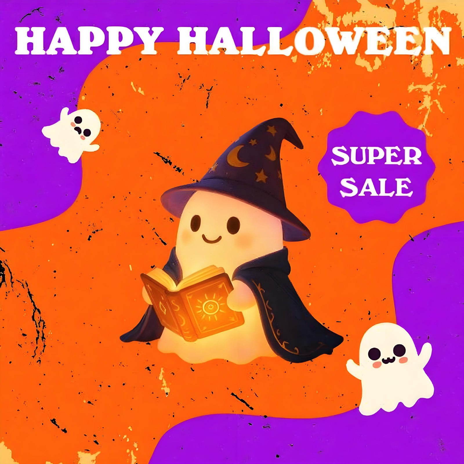 YZEGDCH Halloween Lights Halloween Cute Ghost Night Lights Halloween Kids-Touch LED,Dimmable,Nursery/Bedside/Bedroom Lights - Gift for Boys&Girls&Baby&Toddler