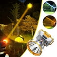 thumbnail image 4 of White Light LED Headlamp with Zoom, Rechargeable Headlight, 1800mAh Battery for Outdoor Night Fishing and Mining, 4 of 5