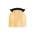 thumbnail image 3 of Holland Jackie XL 36" Bar Stool - Black/Natural Maple Seat, 3 of 4