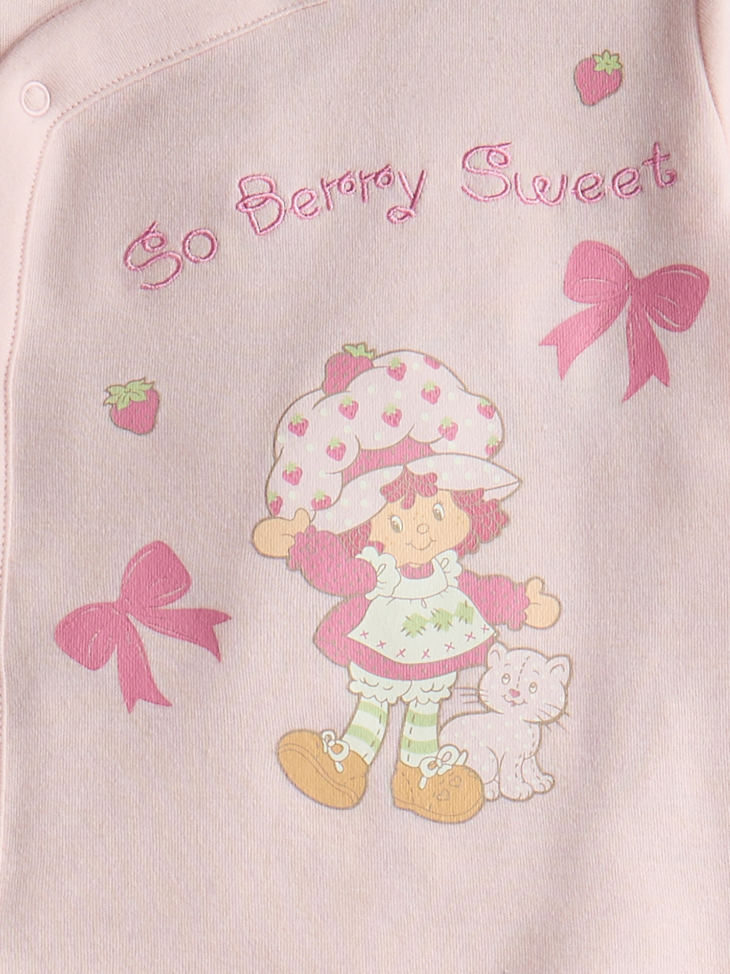 Strawberry Shortcake Baby Girls Take Me Home Set, 3-Piece, Sizes Preemie-9M