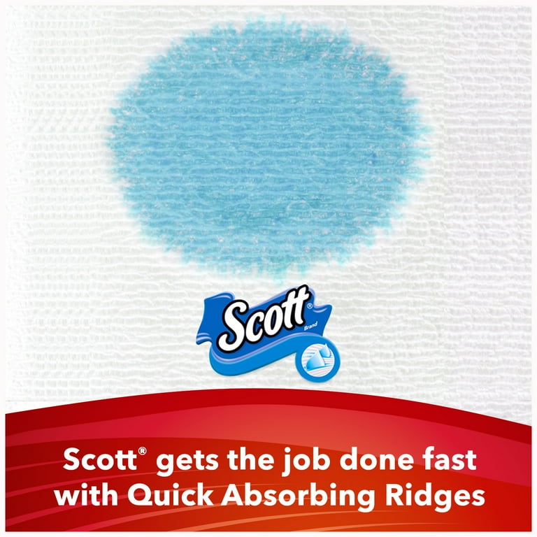 Scott Paper Towels Choose-A-Sheet, White, 15 Mega Rolls (2 Pack) :  : Health & Personal Care