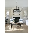 thumbnail image 3 of Living District Layne 55 inch chandelier in Black, 3 of 9