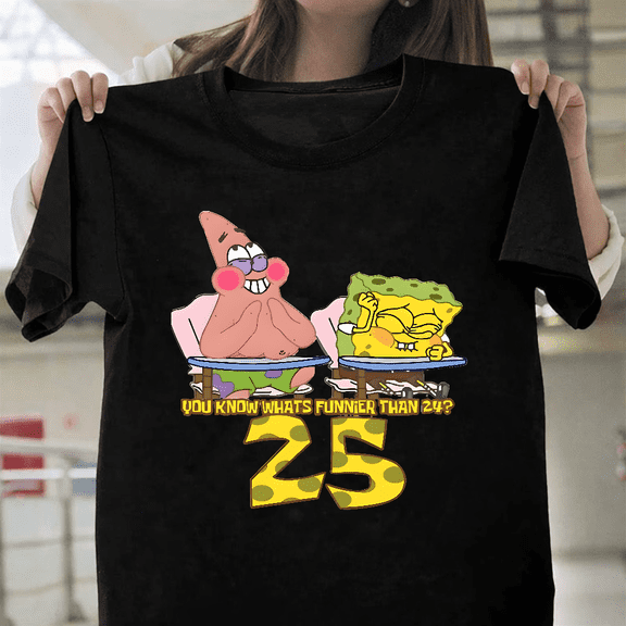 You Know Whats Funnier Than 24 The Funny Yellow Sea Sponge Art Unisex T-Shirt, for men & women, up to size 5XL.