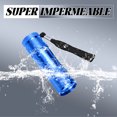 thumbnail image 3 of HIBIBUD Blue Mini 9 LED UV Flashlight,Battery Powered Pocket for Camping,Nails,Currency Check, 3 of 7