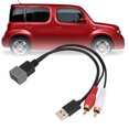thumbnail image 4 of Car  Cable, Plug And Play Clear Sound Audio Input Adapter Cord MP3 WMA WAV Format  For Auto, 4 of 8