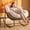 Beige, variant on Peispie Oversized Corduroy Papasan Rocking Chair with Thick Cushion, Indoor Outdoor Egg Rocker Lounge Chair, 330lbs Comfy Accent Chair for Patio Porch Living Room, Beige