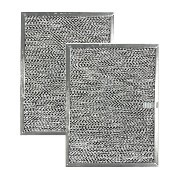Air Filter Factory Replacement for S97007696 Broan Aluminum Mesh Grease Filter 2-Pack
