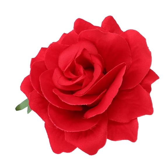 TABLZONE Sturdy Red Rose Hair Pin and Clip for Elegant Wedding and Party Use