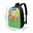 thumbnail image 3 of Bubble Guppies Backpack School Bag Bookbag Satchel Laptop Daypack With USB Headphone Charging Port Unisex Travel Bag Rucksack, 3 of 8