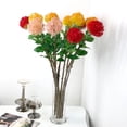 thumbnail image 1 of Gwong Decoración hogareña 1 PC Fácil de mantener la flor artificial Anti-Faída Faux Flor de seda Arreglo Floral Simulación Planta Simulación Decoración del hogar Gwong 21070654, 1 of 6