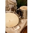thumbnail image 3 of DOBANI Nickel Plated Brass Cuica with Goatskin Head, 5 Inch, 3 of 4