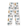 thumbnail image 5 of Goofa Puppy Printed Soft Pajama Pants for Men, Wide Leg Comfy Casual Lounge Yoga Pants-Small, 5 of 9