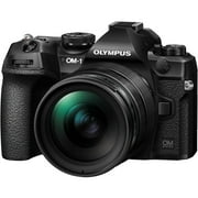 Olympus OM SYSTEM OM-1 20.4 Megapixel Mirrorless Camera with Lens, 0.47", 1.57", Black