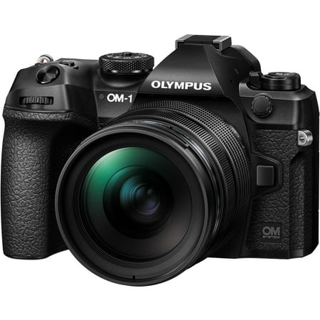 UPC: 0050332193451 | Olympus OM SYSTEM OM-1 20.4 Megapixel Mirrorless Camera with Lens  0.47   1.57   Black