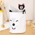 thumbnail image 1 of EGNMCR Organisation et Rangement, Bacs de Rangement, Contenants de Rangement Panier de Rangement Pliable en Tissu Panier à Linge en Toile Robuste Panier de Rangement pour Jouets Panier de Rangement Pliable en Toile, 1 of 6