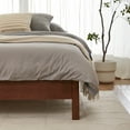 thumbnail image 5 of LIFEMENT King Signature Wood Platform Bed Frame Cherry, Noise-Free, Under Bed Storage, No Box Spring Needed, Easy Assembly, 5 of 10