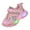 Pink, variant on newwalpole Light Up Shoes Toddler Boys Breathable Mesh LED Flashing Walking Sneakers for Toddler and Little Kids Pink for Size 10