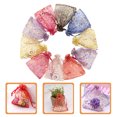 thumbnail image 3 of 100pcs Organza Drawstring Bags Small Gifts Jewelry Pouch Party Favors Candy Bag, 3 of 8