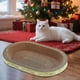 thumbnail image 1 of Almohadilla Rascadora para Gato Colchón Nido Rascador Tazón Protector de Muebles Material Corrugado Adecuada para Gatos Y Gatitos Descanso Y Entreteni 585 cm x 39 cm, 1 of 8