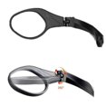 thumbnail image 1 of Foldable Handlebar Bike Mirror Blast-Resistant Safe Clear Glass Mirror Adjustable Rotatable Bike Mirror Rearview Mirror, 1 of 7