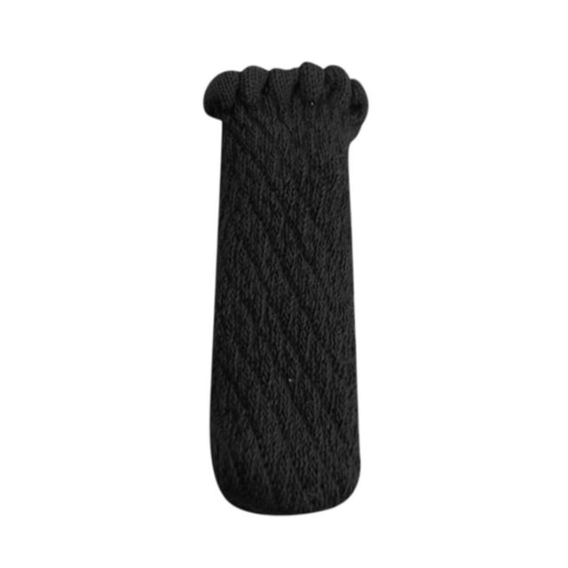 Pie Silla Cubierta Protectora Taburete Pierna Pie Cubierta Mesa Engrosada Lana Muebles Pad Tejido Pie Cubierta Alfombra