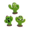 thumbnail image 2 of 3 piezas Mini figuras de plantas estatuas creativas esculturas decorativas de resina divertidas decoraciones de Halloween para estantería de, 2 of 9