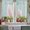 Green, variant on Easter Kitchen Curtains 63 Inch Length, Wooden Bunny Colorful Eggs Spring Floral Farmhouse Tiers Curtains for Living Room Berdoom Bathroom, Light Filtering Drapes Window Treatment 2 Panels 42"Wx63"L