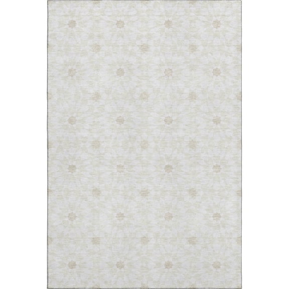 Dalyn Rugs Premium Machine Washable Mayfield AMF734 Ivory 5' x 7'6" Rug