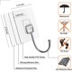 thumbnail image 3 of Large Adhesive Hooks for Hanging Heavy Duty 22 lbs Robe & Towel Hanger, Waterproof Adhesive Wall Hooks for Home,Office- 6 Pack, 3 of 5