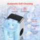 thumbnail image 4 of VEVOR Máquina para hacer hielo en pepitas de encimera, 33 lb/24 h, autolimpiante, con canasta para cuchara, para bar en casa, 4 of 9