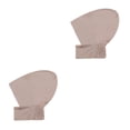 thumbnail image 4 of Gorro hiyab de fibra Jumpingount con amplio espacio para el pelo color Caqui claro, 4 of 6