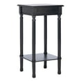 thumbnail image 7 of SAFAVIEH Tinsley Solid Rustic Square Accent Table, Black, 7 of 7